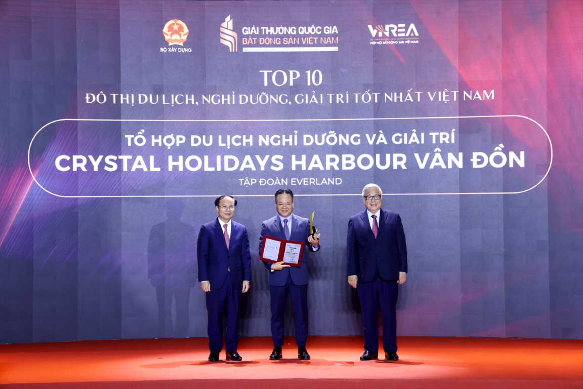 Crystal Holidays Harbour Van Don named among Vietnam's Top 10 integrated tourism, resort and entertainment urban developments in 2026