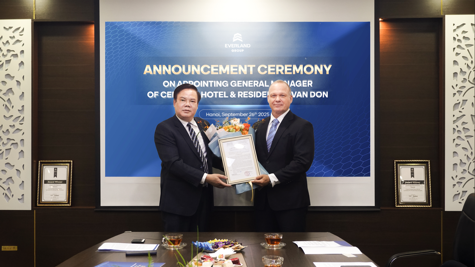 EVERLAND GROUP APPOINTS GENERAL MANAGER FOR CENTARA HOTEL & RESIDENCES VAN DON