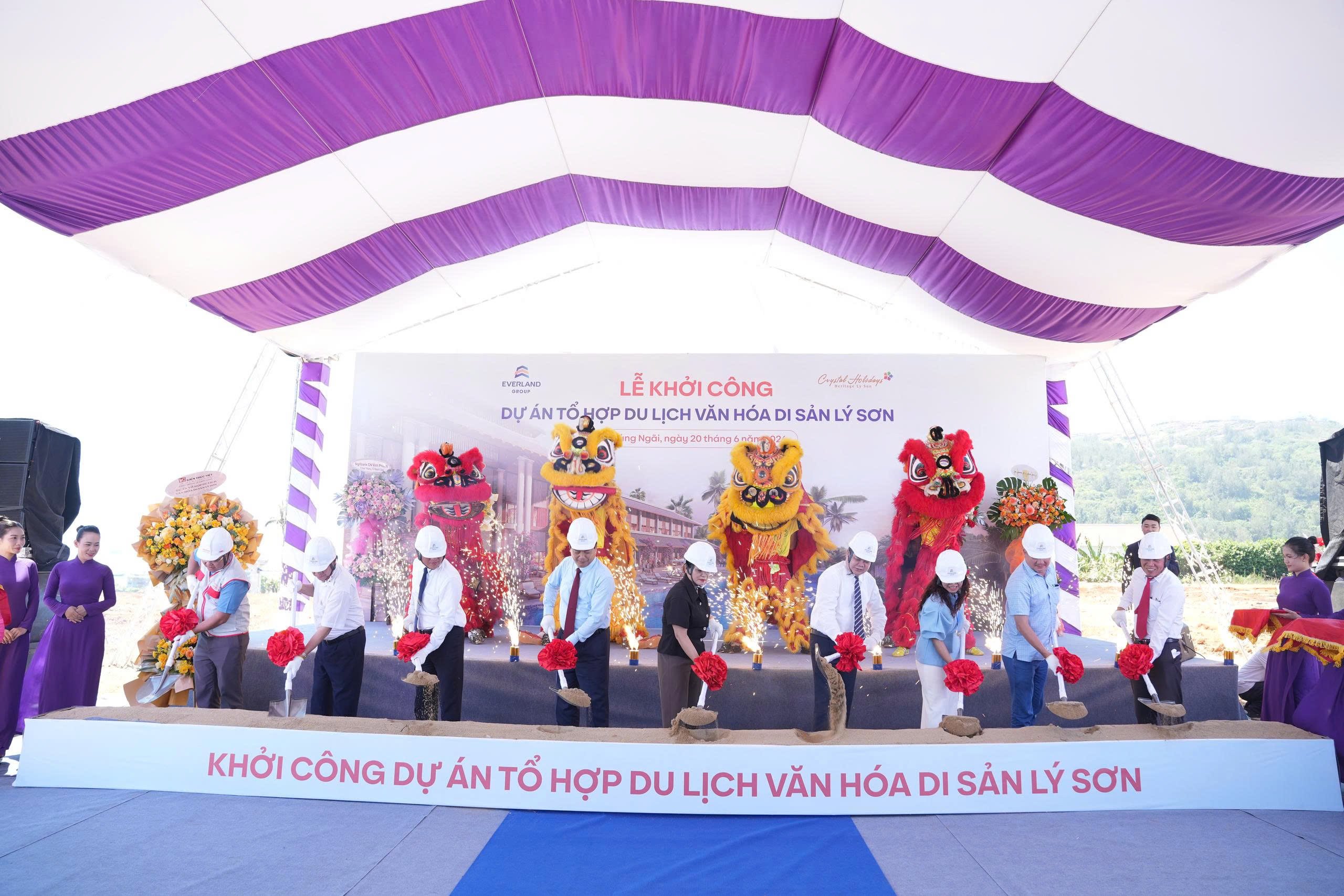 Everland Group Breaks Ground on Crystal Holidays Heritage Ly Son – A Heritage Tourism Complex