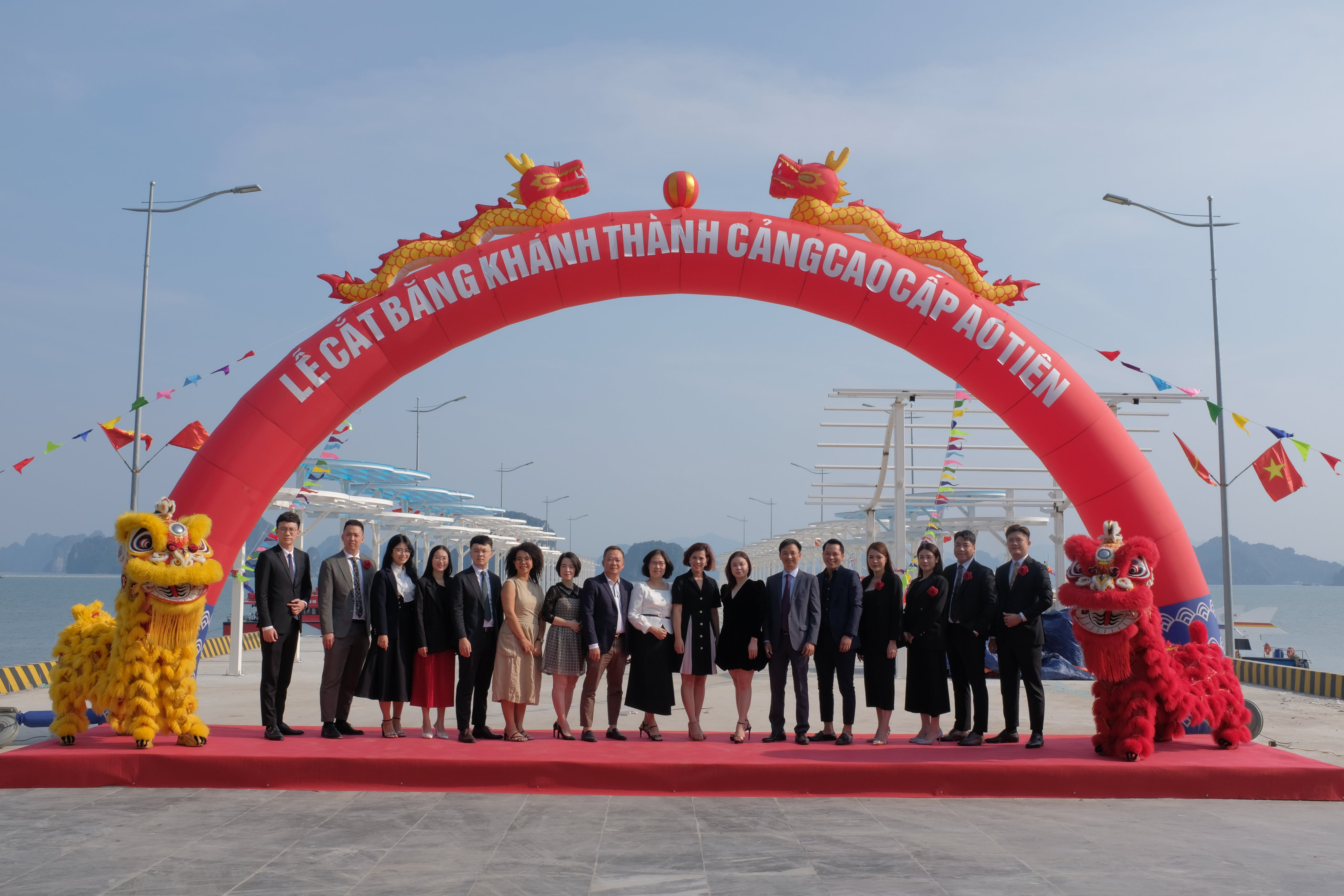 Lễ cắt băng khánh thành cảng cao cấp Ao Tiên (30/10/2022)